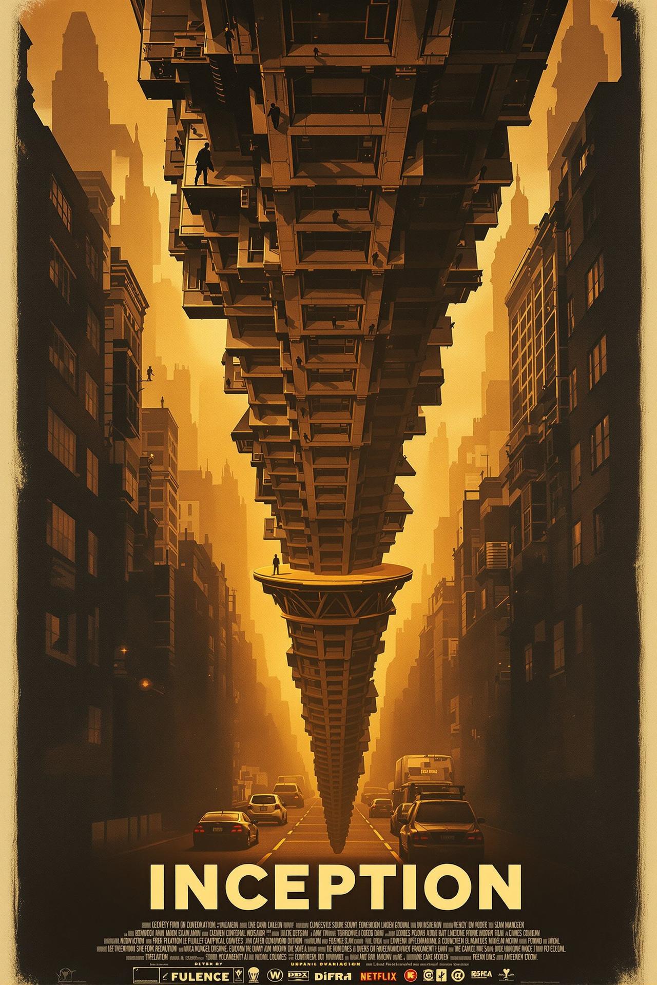 盗梦空间 (2010) - 789影视 盗梦空间 - Inception 789影视经典影片海报